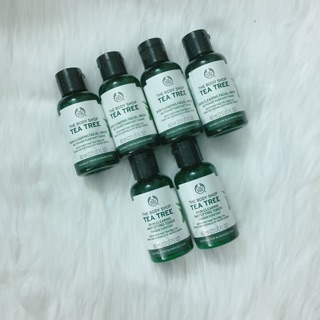 Toner-srm tea tree 60ml và body butter almond milk 50ml