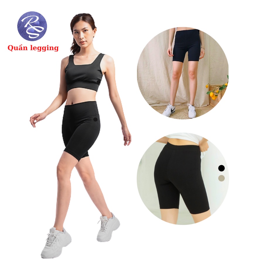 Quần legging lửng thái, Quần legging ngố đùi thái cạp chun siêu mịn