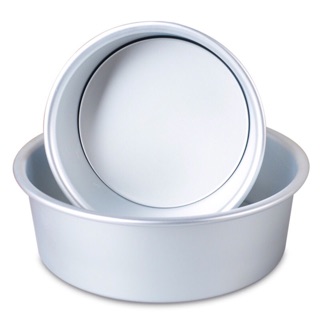 Khuôn tròn đế rời/ khuôn nhôm đúc tròn đế dời xịn size 16-20cm