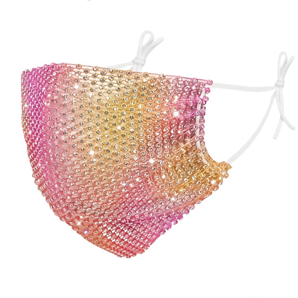 Khẩu Trang Đính Đá Chống Bụi Nhiều Màu Sắc Thời Trang Cho Nam Nữ