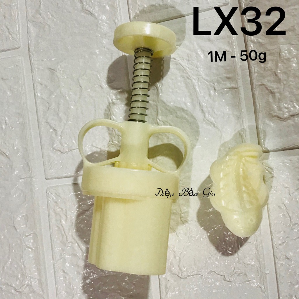 Khuôn trung thu cá 1M - 50g dày LX32
