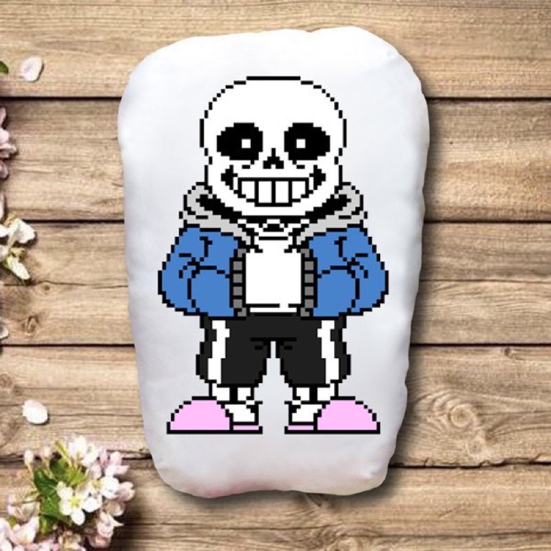 gấu bông gối ôm underlate san 2 mặt ảnh 22-50cm