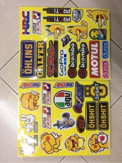 Tem logo Combo 2 tấm