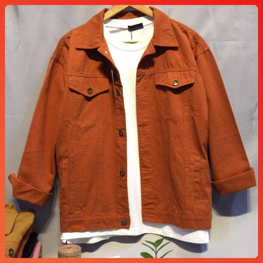 ÁO KHOÁC KAKI JEAN NAM ĐẸP THỜI TRANG MỚI NHẤT