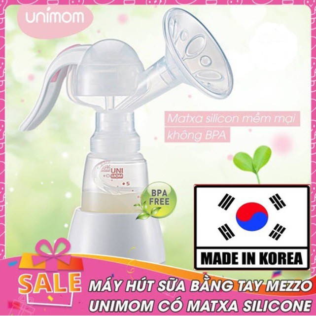 (Made in Korea) Máy hút sữa bằng tay Unimom Mezzo UM880052