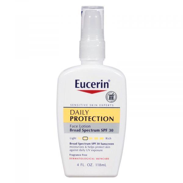 ( XẢ KHO HSD 02/2024 ) Bản Mỹ LOTION CHỐNG NẮNG DƯỠNG DA EUCERIN Daily Protection MOISTURIZING FACE LOTION, SPF 30 118ml