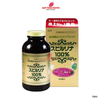 Date 2023 - Tảo Xoắn Spirulina Nhật Bản 2200 Viên