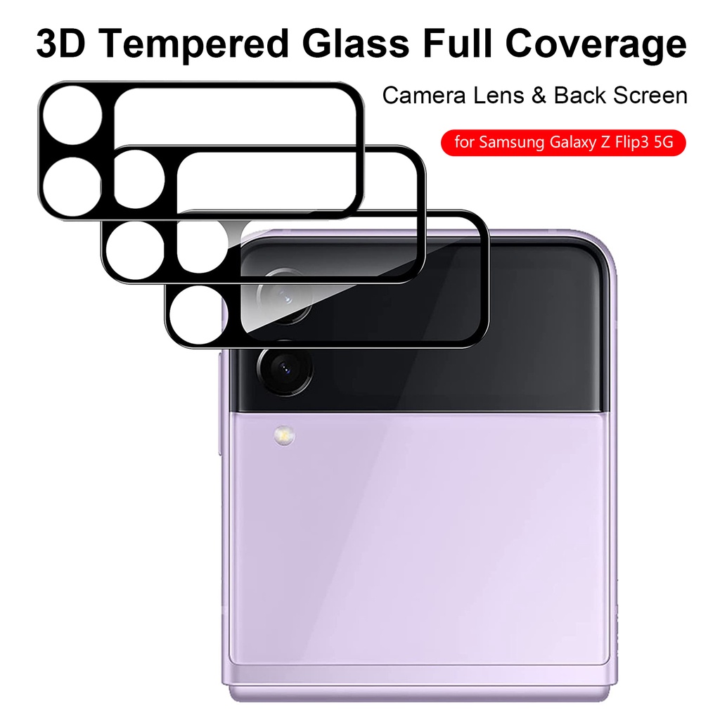 Kính cường lực bảo vệ ống kính máy ảnh cho Samsung Galaxy Z Flip3 5G Z Flip 3