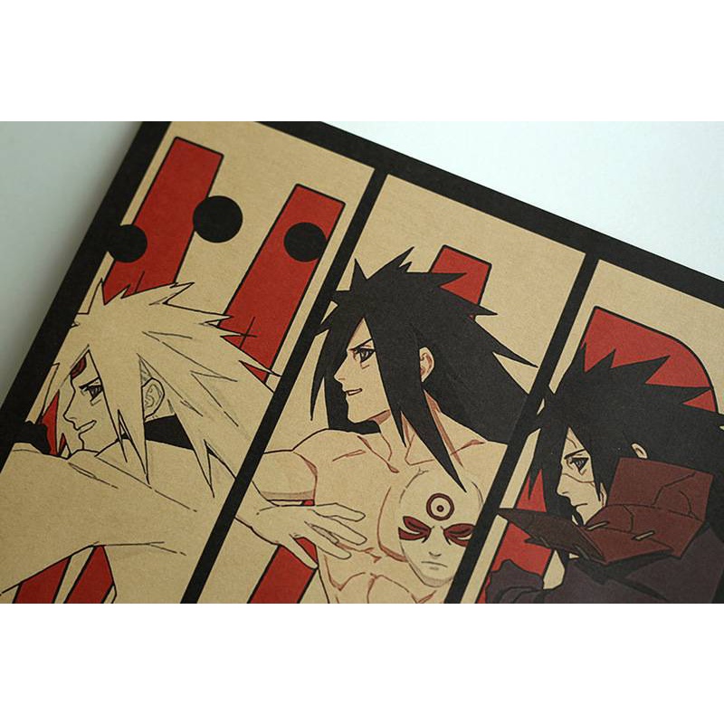 Poster Phim Hoạt Hình Naruto 50.5x35cm