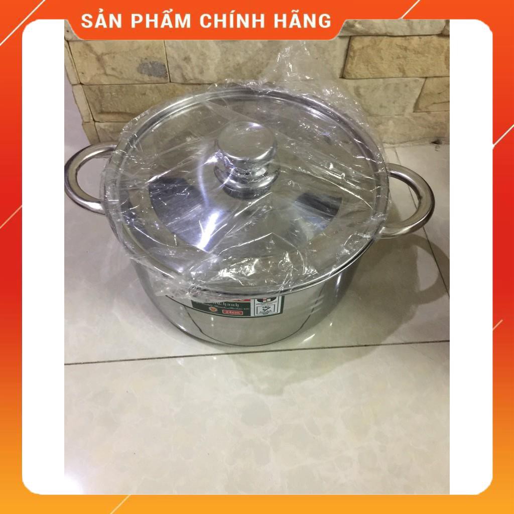 [Hàng chính hãng] NỒI INOX TIẾN THÀNH, đun bếp gas, bếp từ (nhiều size từ 14CM - 32CM)