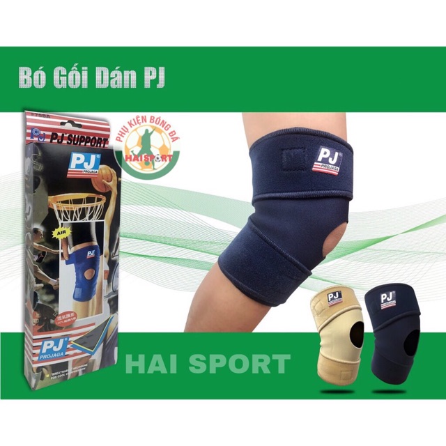 Bó gối PJ loại dán -Băng bảo vệ đầu gối PJ -Quấn gối PJ ( hộp 1 chiếc )