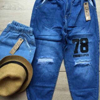 Quần jeans 9 tấc