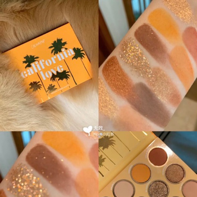 Bảng phấn mắt COLOURPOP - California Love Eyeshadow Palette SALE !!