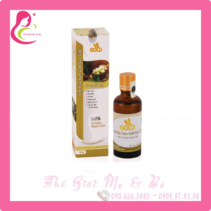 Tinh dầu tràm cao cấp - Gold (10ml)
