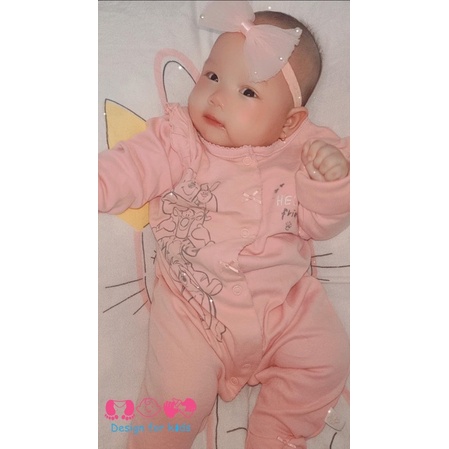 (Chọn mẫu) Sleepsuit bộ body dài tay xuất dư các hãng cho bé gái