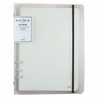 Sổ còng A5, Sổ Binder File Dot Grid nhựa kẹp còng