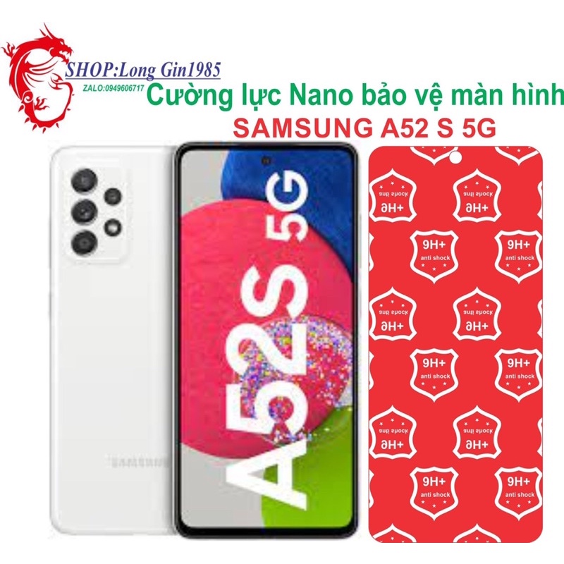 Samsung A52s 5G Cường lực dẻo Nano chống va đập chống trầy xước mặt trước