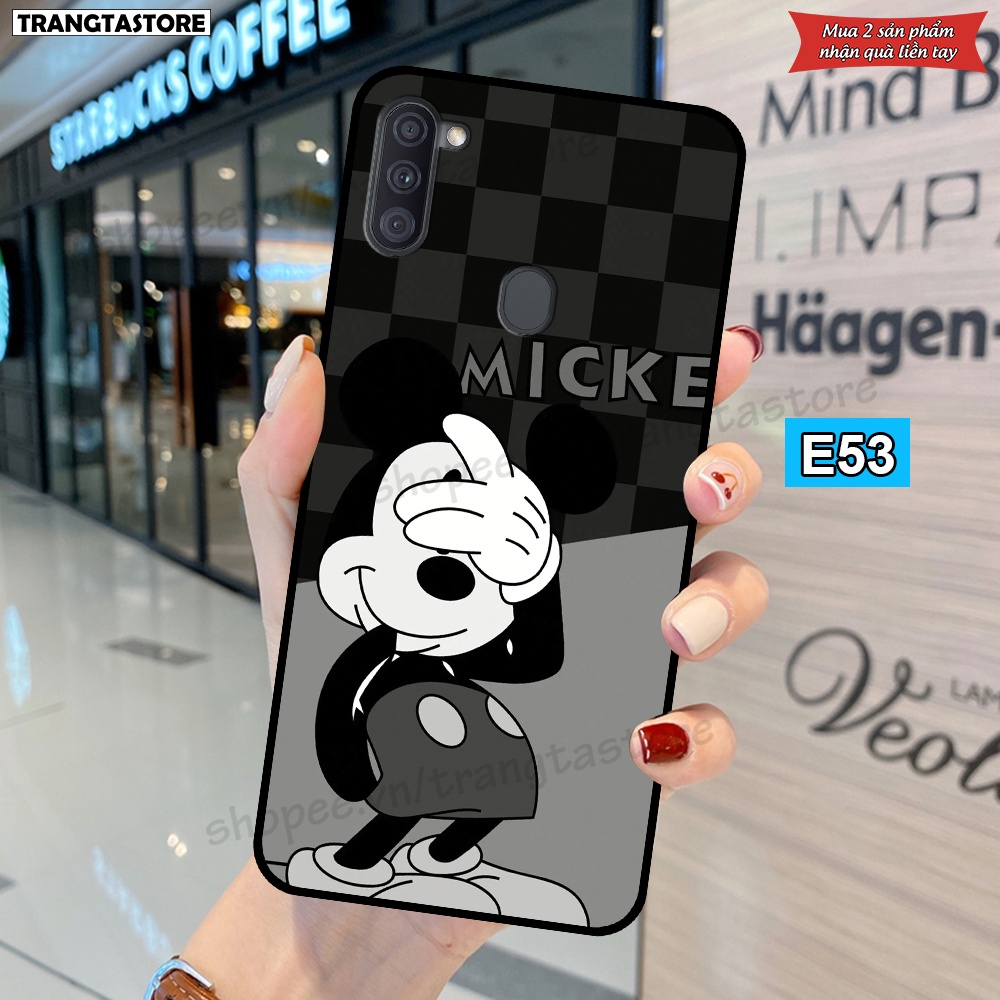 Ốp lưng Samsung A11 in hình các thương hiệu - siêu bền - siêu chất