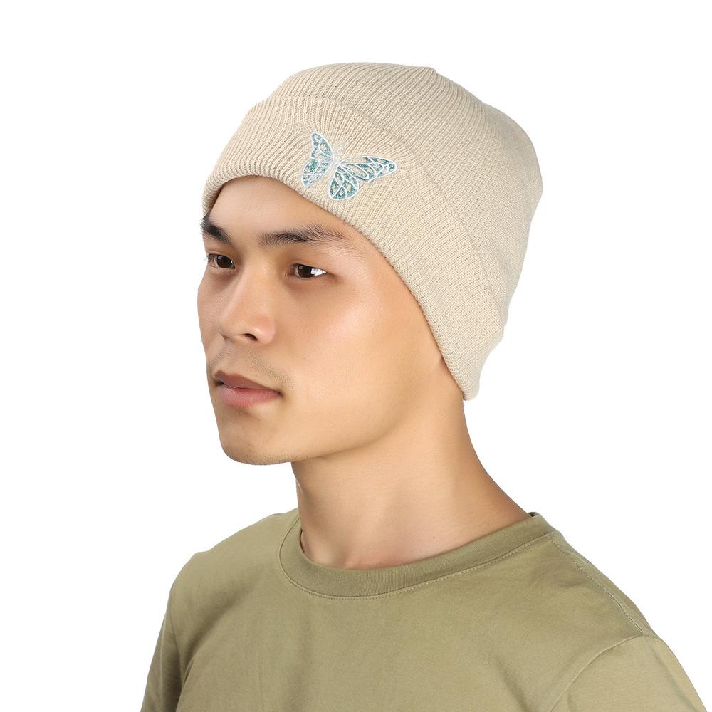 EUCA Mũ Dệt Kim Unisex Hình Bướm Phong Cách Hip Hop