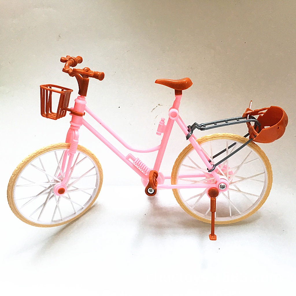Phụ kiện búp bê xe đạp cho búp bê hoặc để trang trí trưng bày dài 25cm cao 17cm