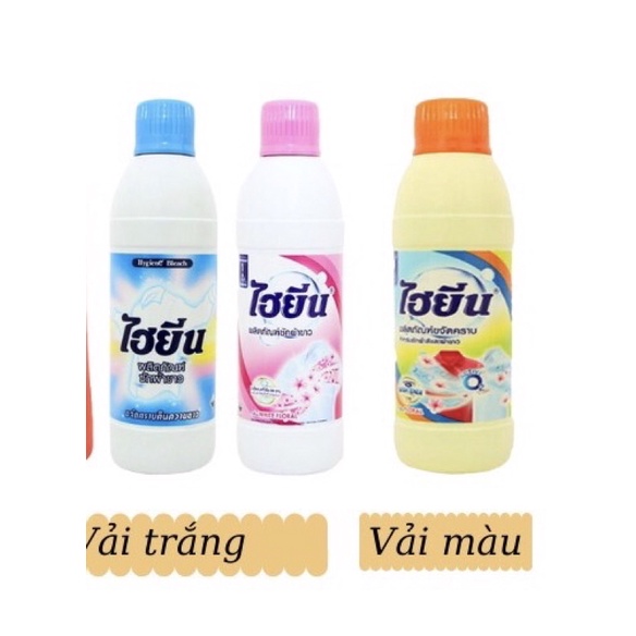 NƯỚC TẨY TRẮNG QUẦN ÁO HYGIENE THÁI LAN