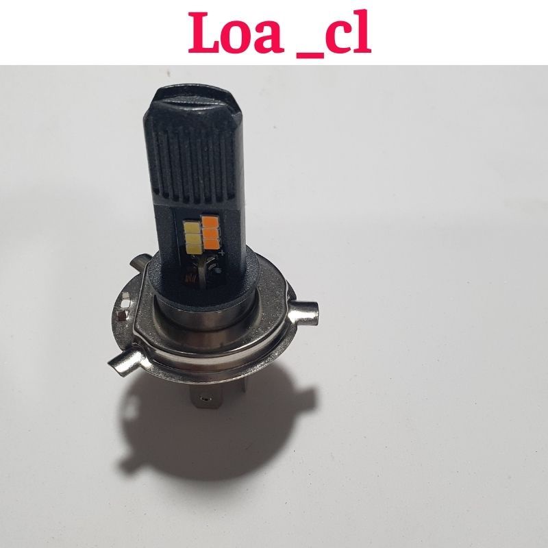 Đèn Led Pha Moto  3 Chân siêu sáng