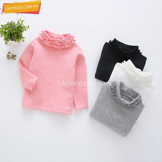 Áo giữ nhiệt lót lông cho bé gái
