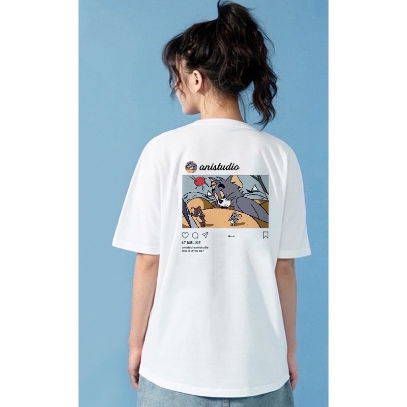 Áo thun Unisex Tom & Jerry