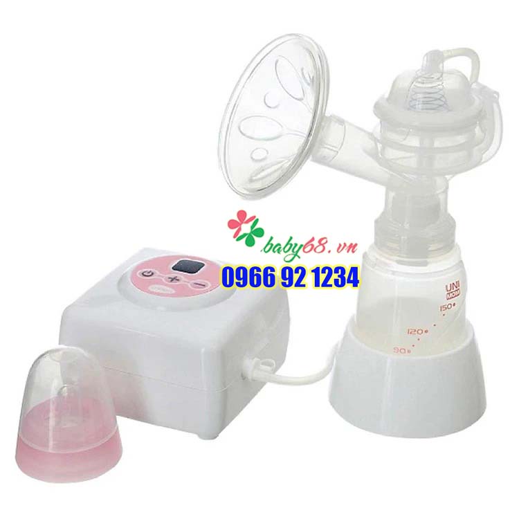 Máy hút sữa Unimom Allegro BPA free UM880106 (có mátxa silicon) -   Mới 100% chưa sử dụng thanh lý
