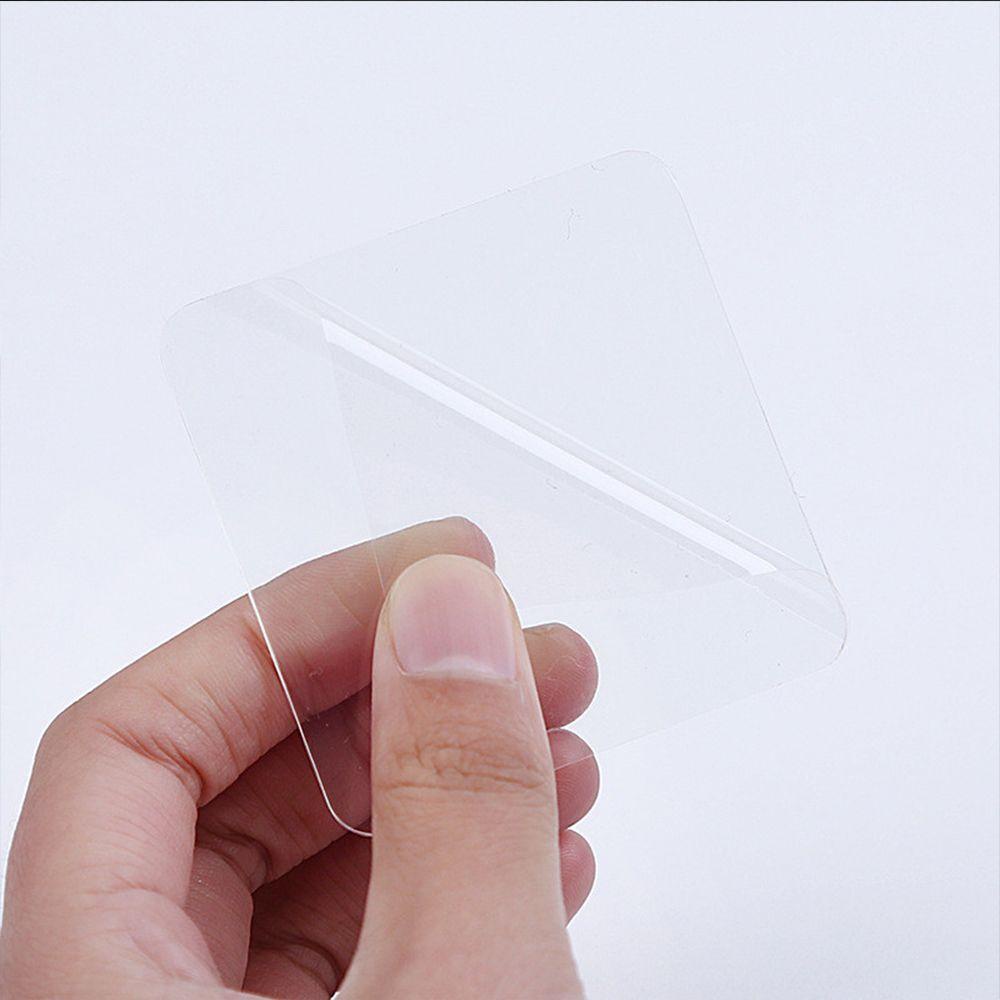 FAY Set 10 Miếng Dán Gel Hai Mặt Trong Suốt Không Đường May Có Thể Giặt Rửa Cho Xe Hơi