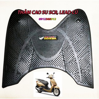 THẢM CAO SU CHO XE LEAD 2010 , SCR ( ĐEN LOẠI DÀY)