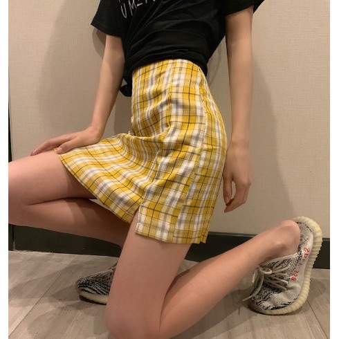 Chân váy chữ A kẻ caro nhiều màu 3 size kẻ | BigBuy360 - bigbuy360.vn