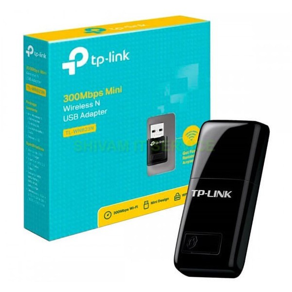 Bộ Thu WiFi TPLink USB chuẩn N 300 Mbps TL-WN823N