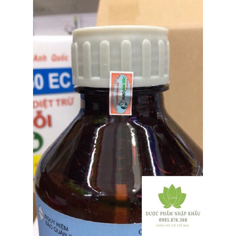 Thuốc muỗi Anh: Permethrin 50EC/ Chai nhựa 1000 ml
