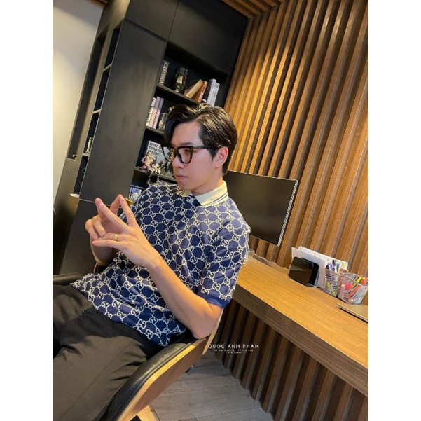 [Mã SRBACK010912 hoàn 20K xu đơn 50K] Áo Polo Nam GC Xanh Navi Vải Cotton Co Dãn Thoáng Mát | BigBuy360 - bigbuy360.vn