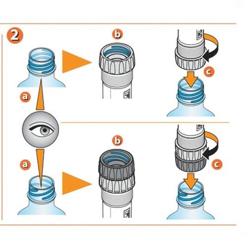 Combo 3 đầu tưới nhỏ giọt chậu cây Idris + chân đế Claber 8055