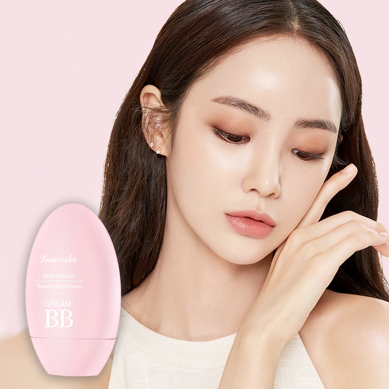 (Sỉ Siêu Rẻ) Kem Nền Trang Điểm BB Cream Moisturing Lameila Vỏ Hồng – Kem Che Khuyết Điểm Lameila K20