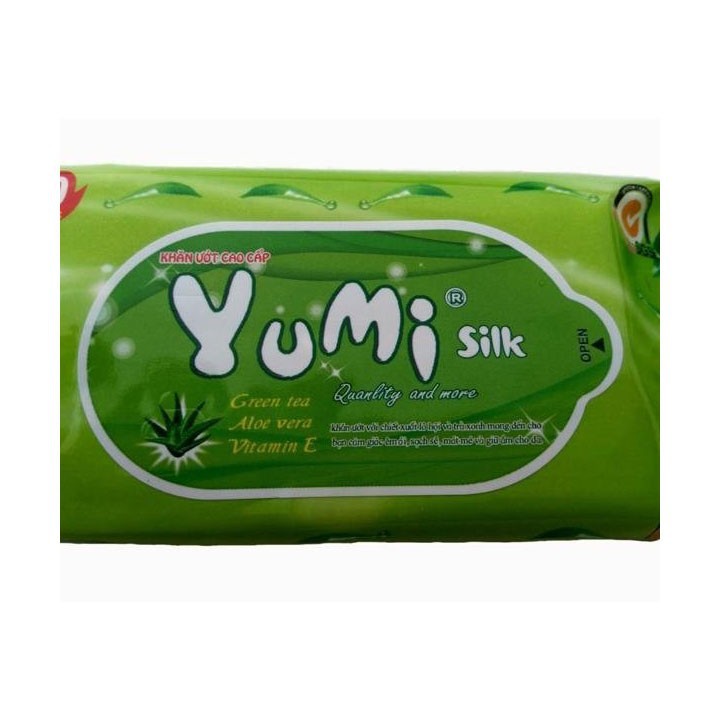 1 gói khăn giấy ướt yumy bỏ túi