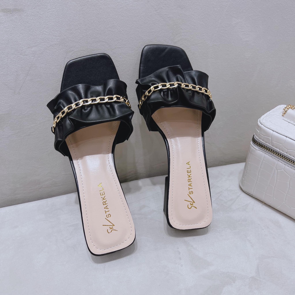 Min's Shoes - Giày guốc da mềm S361