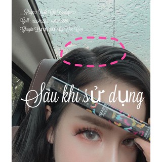 Lược CHẢI TÓC vào nếp giúp xử lý tóc con