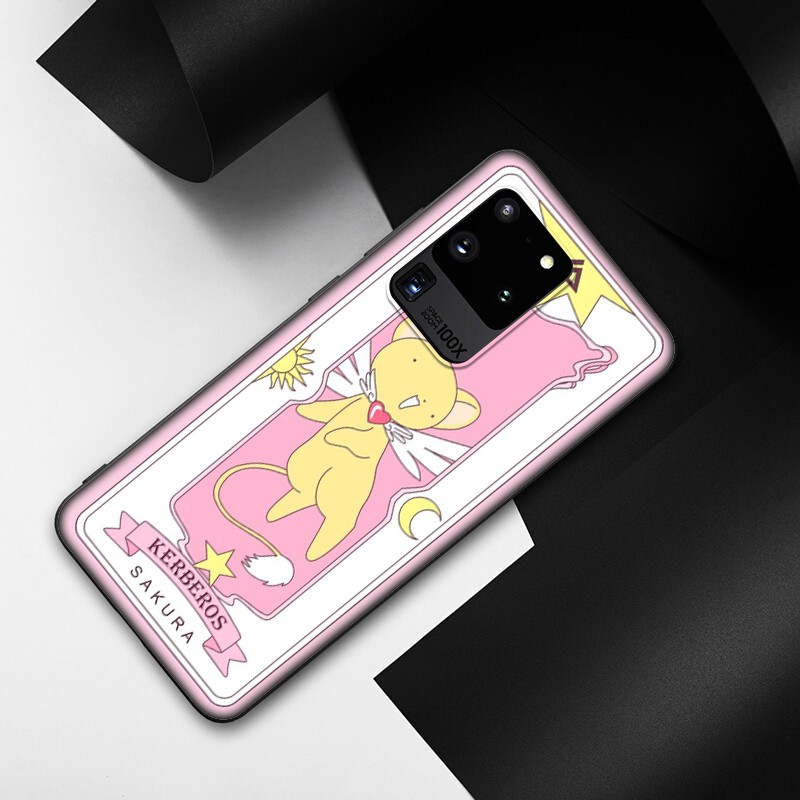 Samsung Galaxy S10 S9 S8 Plus S6 S7 Edge S10+ S9+ S8+ Casing Soft Case 17SF Card Captor Sakura Anime mobile phone case