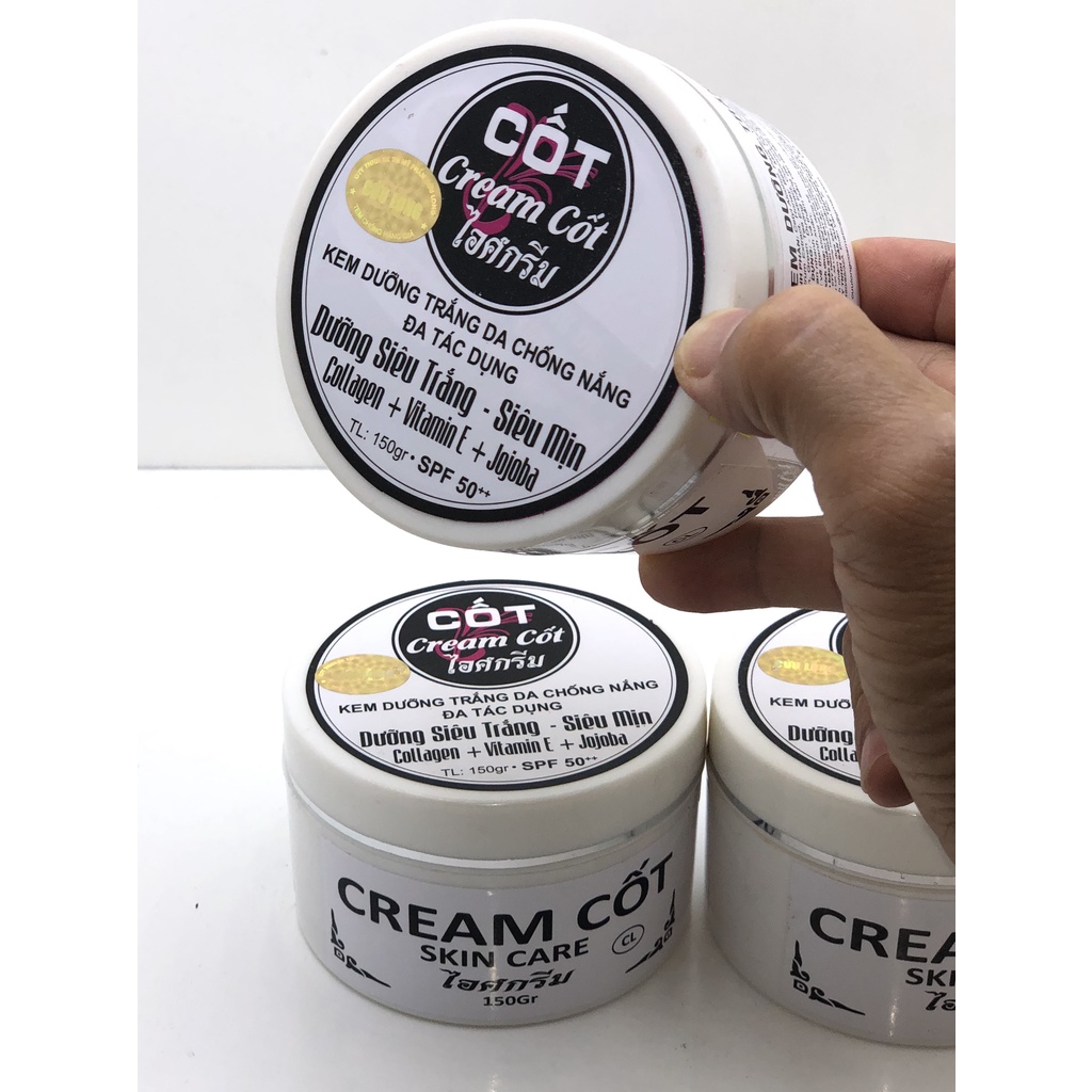 KEM CỐT BODY CỬU LONG SIÊU TRẮNG SIÊU MỊN CỐT ĐEN
