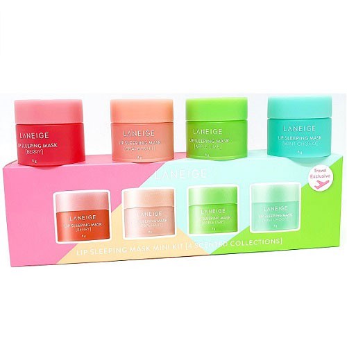 SET MẶT NẠ NGỦ MÔI LANEIGE LIP SLEEPING MASK MINI KIT