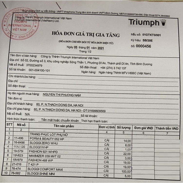 Áo lót nữ Triumph Fashion 921 WHPD – Hàng chính hãng 100%