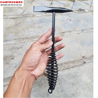 300g Búa gõ gỉ sét cán sắt lò xo TOLSEN 44945