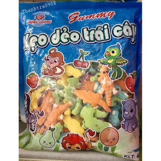 Kẹo dẻo trái cây hình thú Hướng Dương,gói 450g