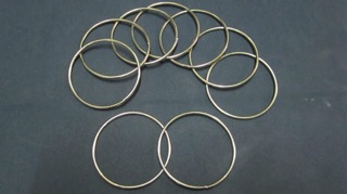 Vòng sắt nhiều size 10 cái