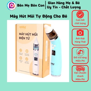 Máy hút mũi cho bé sơ sinh chính hãng ToBe 💕 Tặng kèm 4 đầu hút 💕 dụng cụ hút mũi cho bé