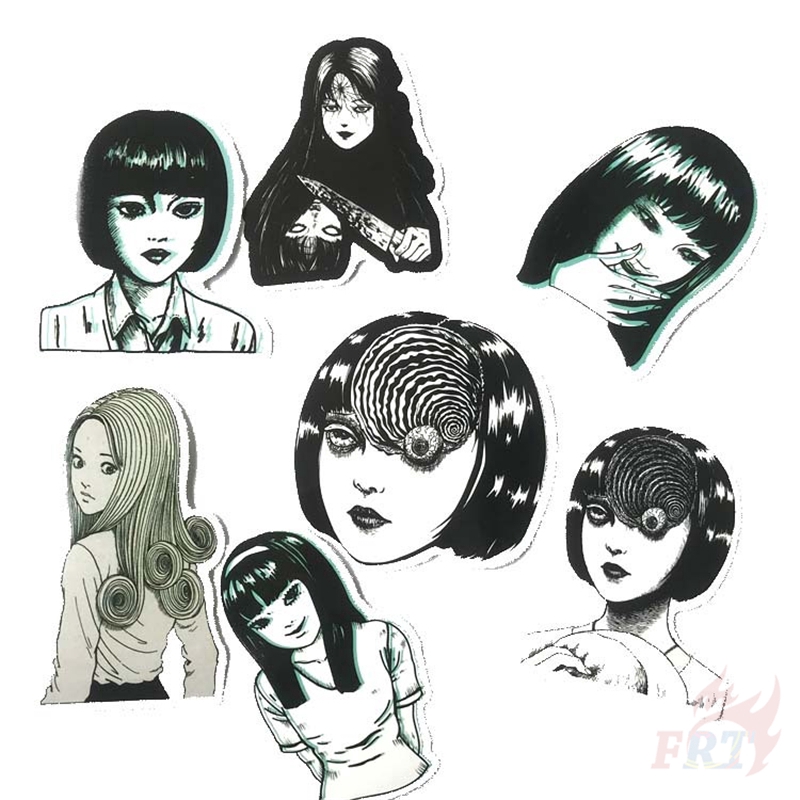❉Miếng dán hình anrimiteddo Tomie❉21 miếng dán truyện tranh Junji Ito