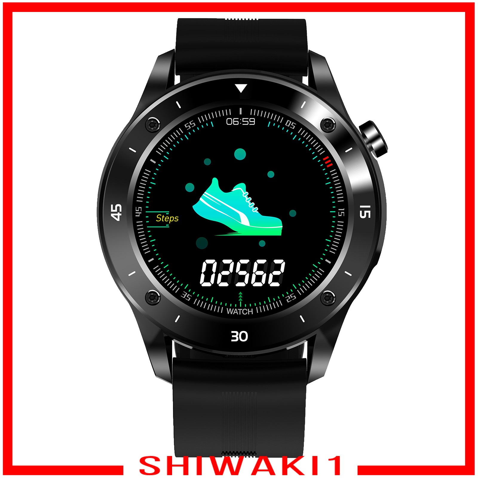 Bộ Đồng Hồ Thông Minh Shiwaki1 Bluetooth 1.54inch Ipx7 170mah Cao Cấp